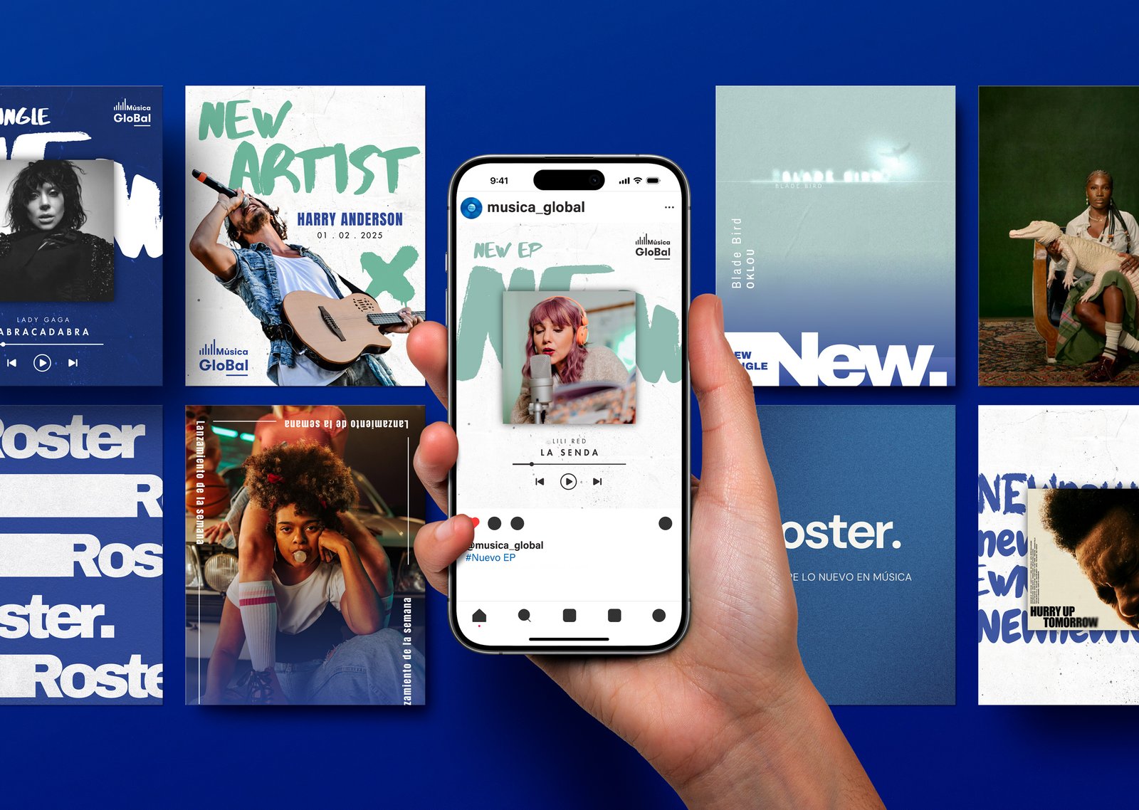 Global Music Branding Templates